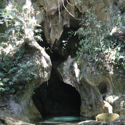Entrance of Belize ATM Cave Tour