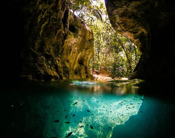 cool caves in Belize