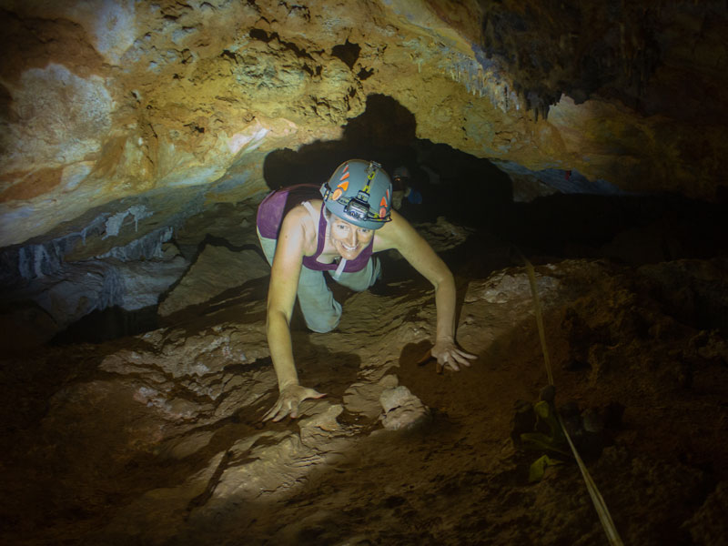 Crystal cave Belize