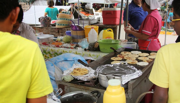 Street food in Belize