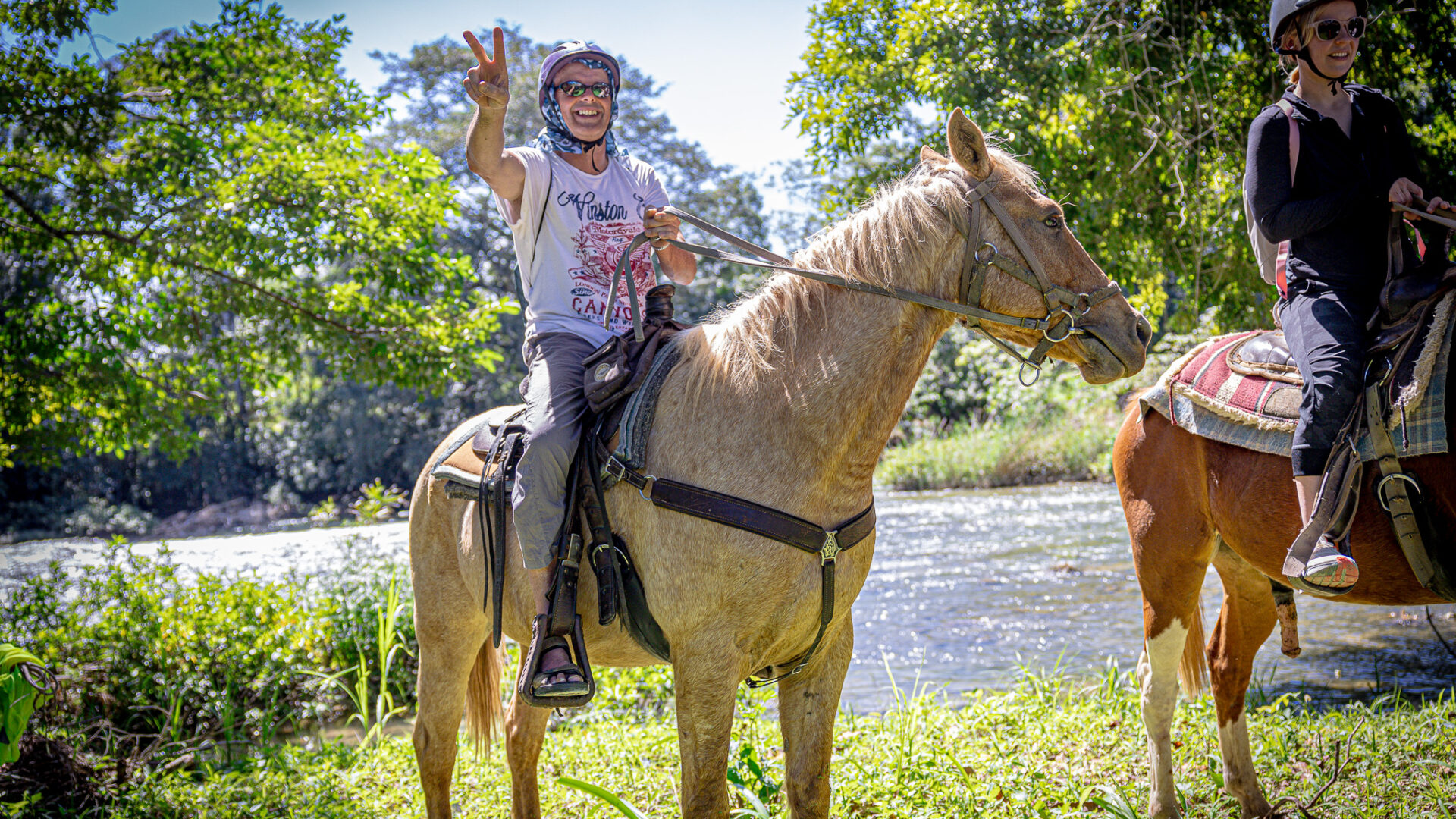 Horseback riding in Belize