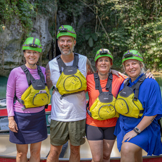 canoeing in Belize