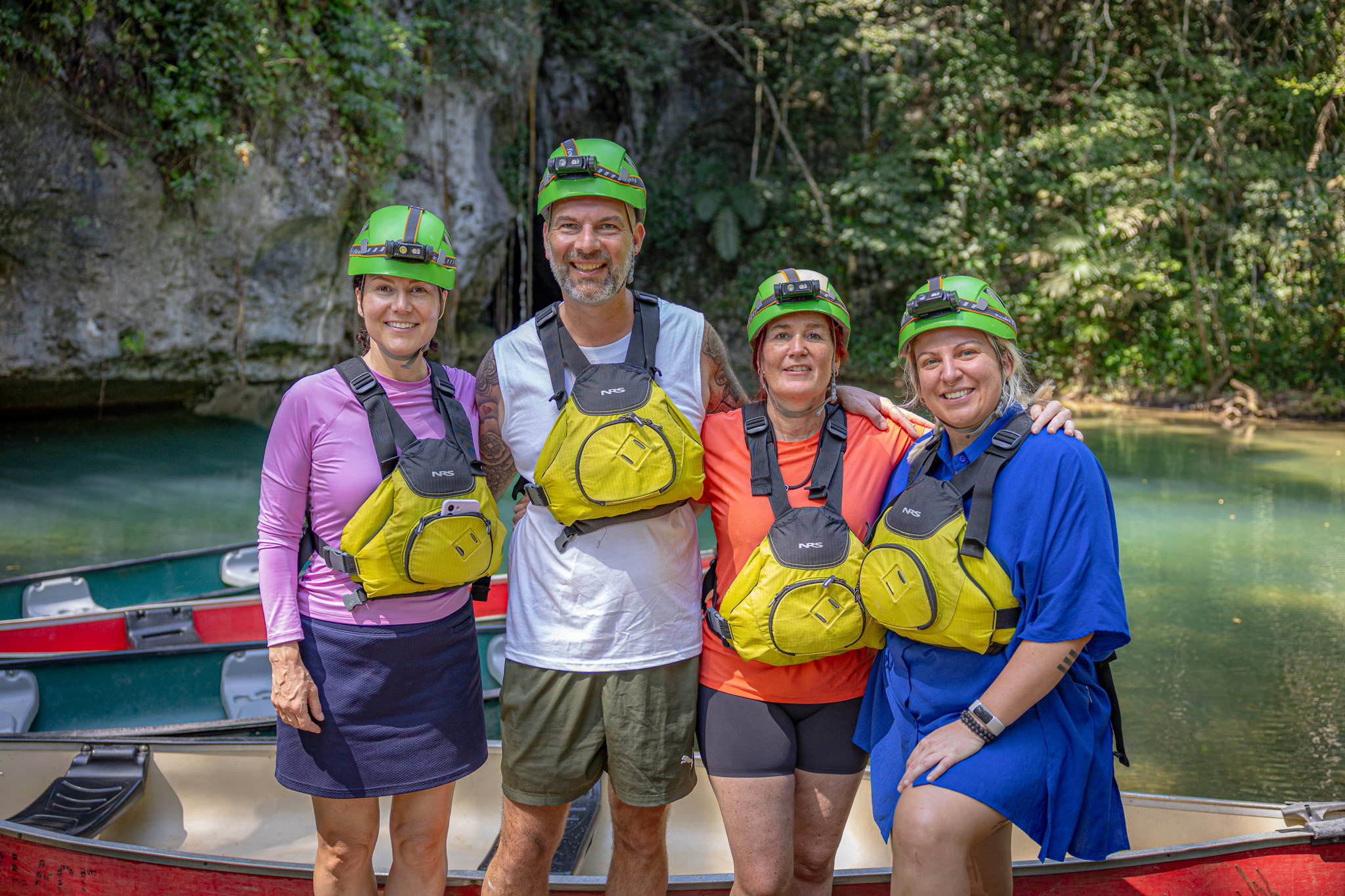 canoeing in Belize