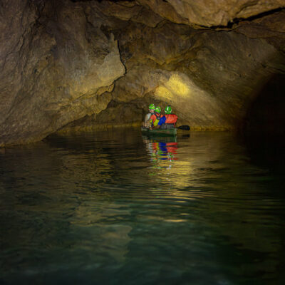 canoeing in Belize