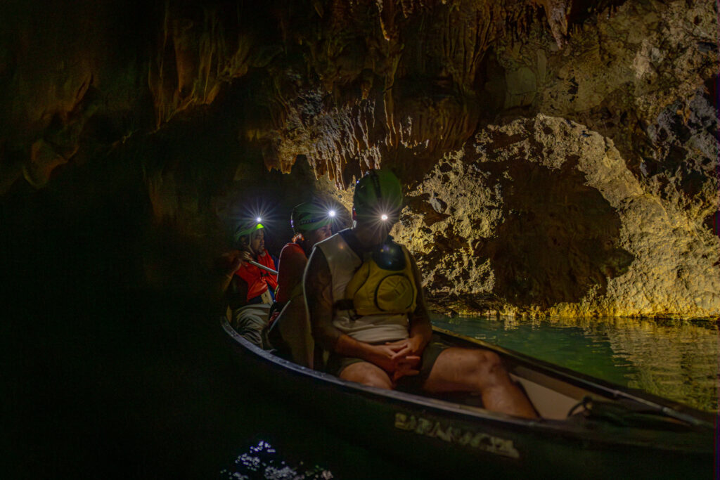 Cave Canoeing in Belize