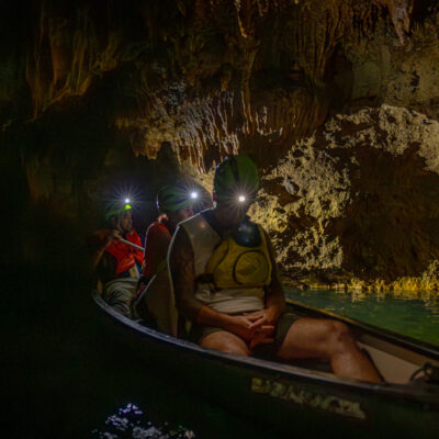 Cave Canoeing in Belize