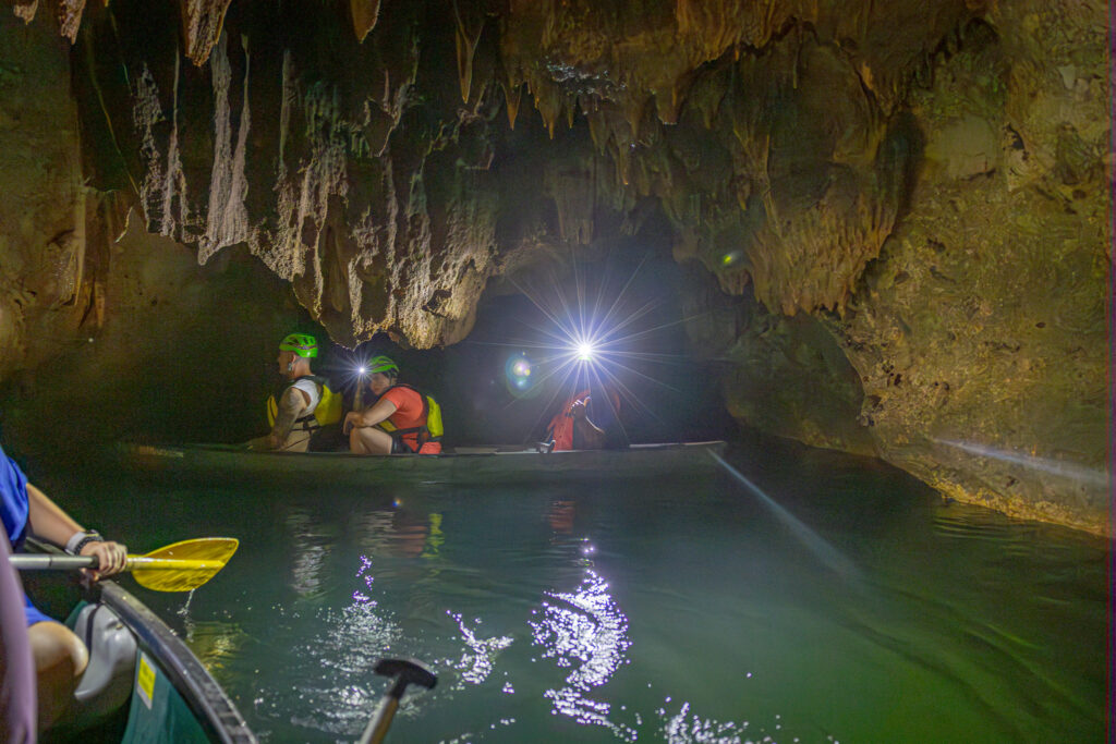 Cave Canoeing in Belize