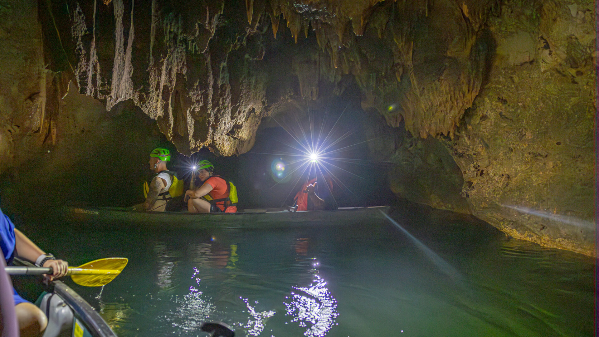 Cave Canoeing in Belize