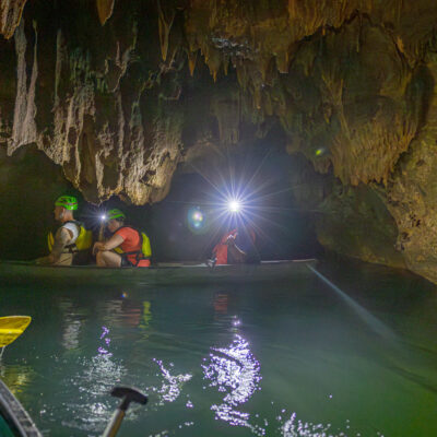 Cave Canoeing in Belize