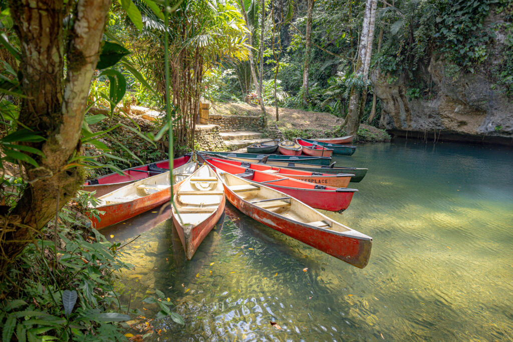 canoeing in Belize