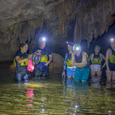 cave tubing in belize