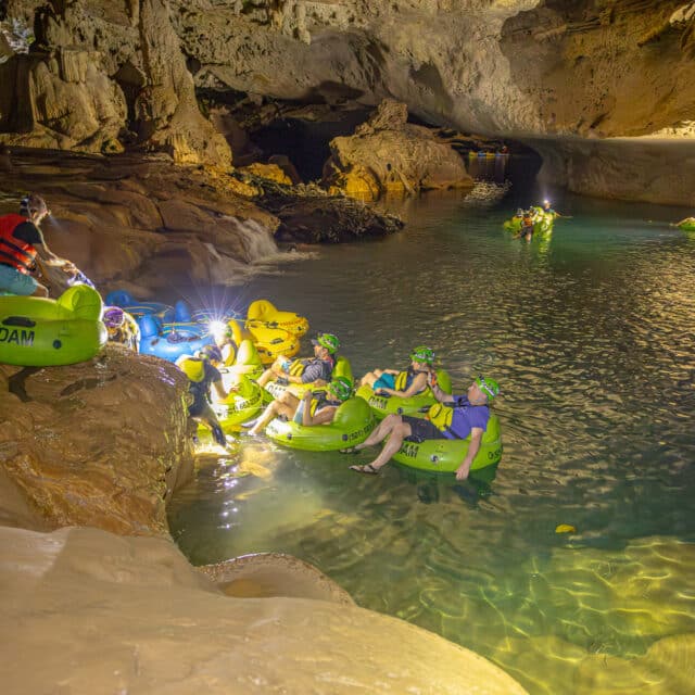 cave tubing belize