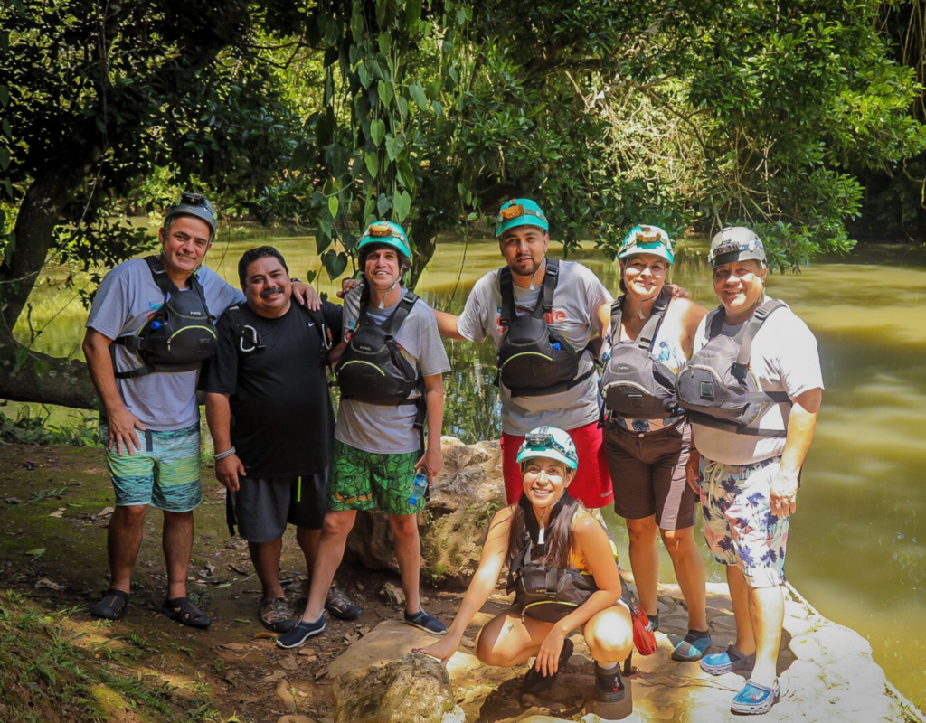 Atm Cave Tour group