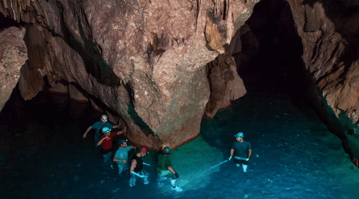 Inside ATM Cave
